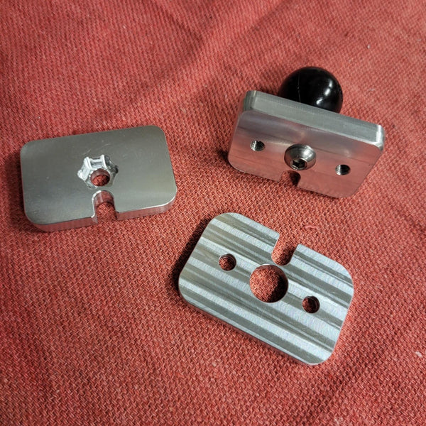 96-02 3rd Gen 4Runner Billet Clock RAM Mount - SRQ Fabrications