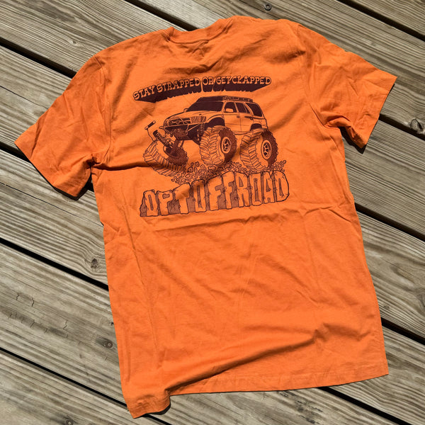 Stay Strapped T-Shirt (Tan or Orange)