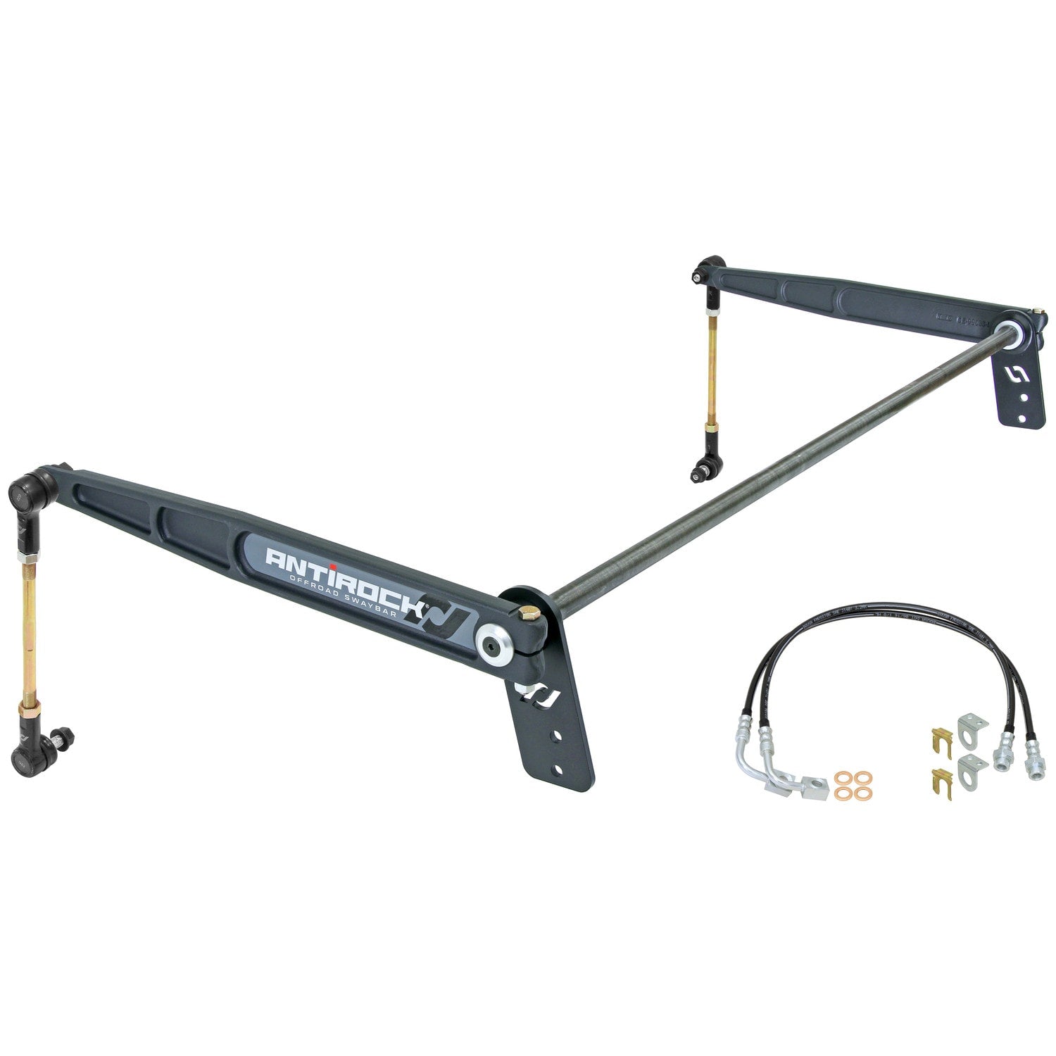 RJ-236200-101 - JK Antirock HEAVY Rear Sway Bar Kit (forged arms
