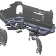 F-14D 3G4R Rear Bumper (Standard)