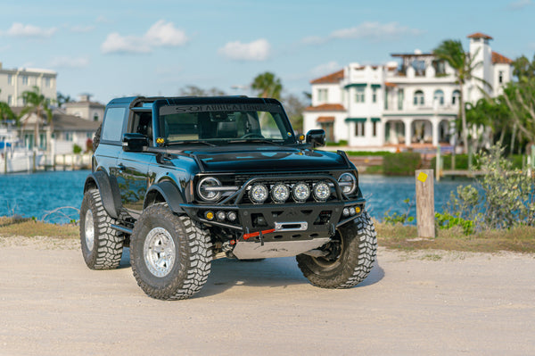2021+ 6th Gen Bronco Front Winch Bumper