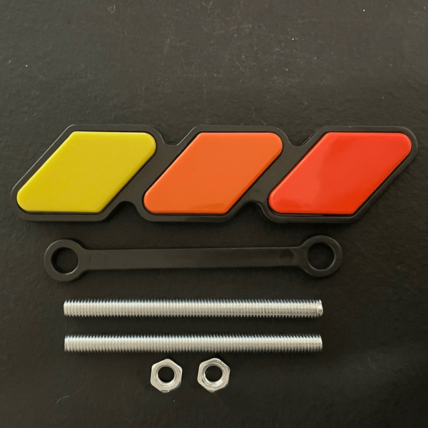 Toyota Tri-Color Grille Badge - SRQ Fabrications
