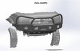 1996-2002 3rd Gen 4Runner Plate Front Bumper