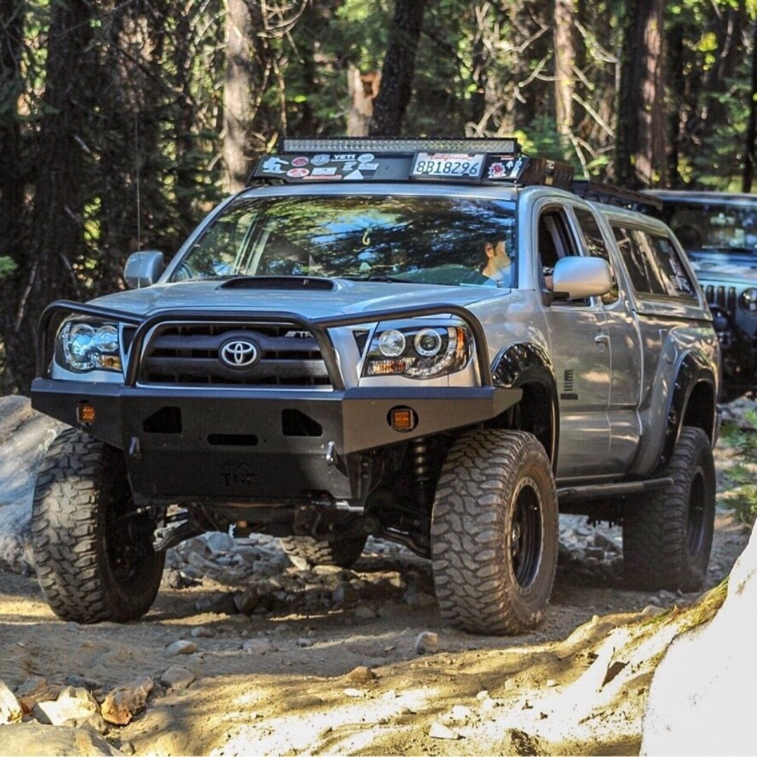 2005-2011 Tacoma Plate Front Bumper - DIY Kit - True North Fabrications