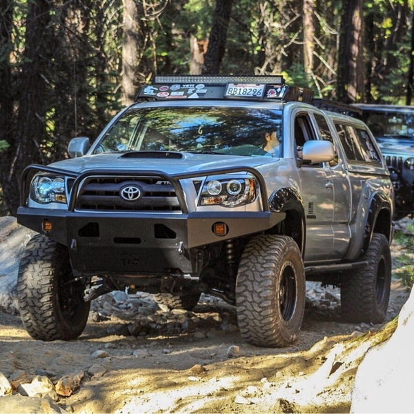 2005-2011 Tacoma Plate Front Bumper - Welded - True North Fabrications
