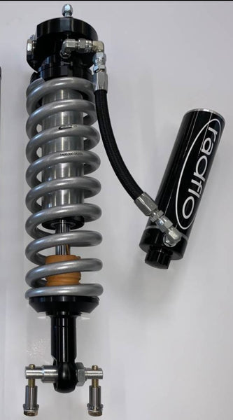 OE Replacement 2.5 Inch Front Coil-Over Kit 12 and Up Colorado 3 Inch Lift W/Remote Reservoir and Compression Adjusters Radflo