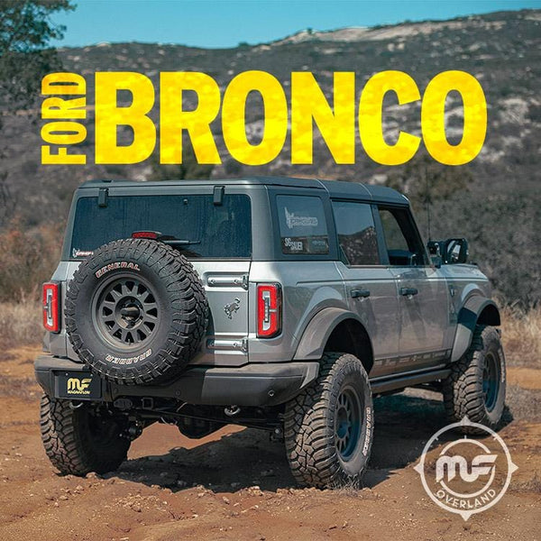 2021+ Bronco Overland Series Cat-Back Exhaust