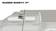 The Rainier Shorty (2024+ Tacoma Camper Roof Rack)
