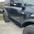 2021+ Bronco 2Dr Frame Mounted Rock Sliders