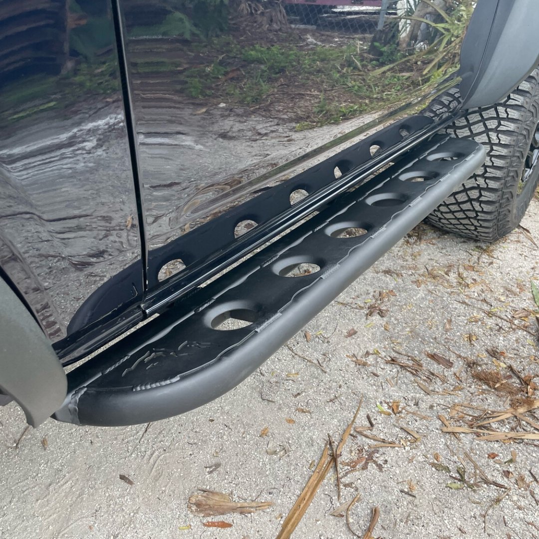 2021+ Bronco 4Dr Frame Mounted Rock Sliders