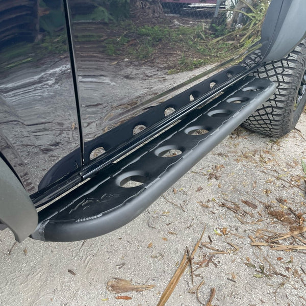 2021+ Bronco 4Dr Frame Mounted Rock Sliders