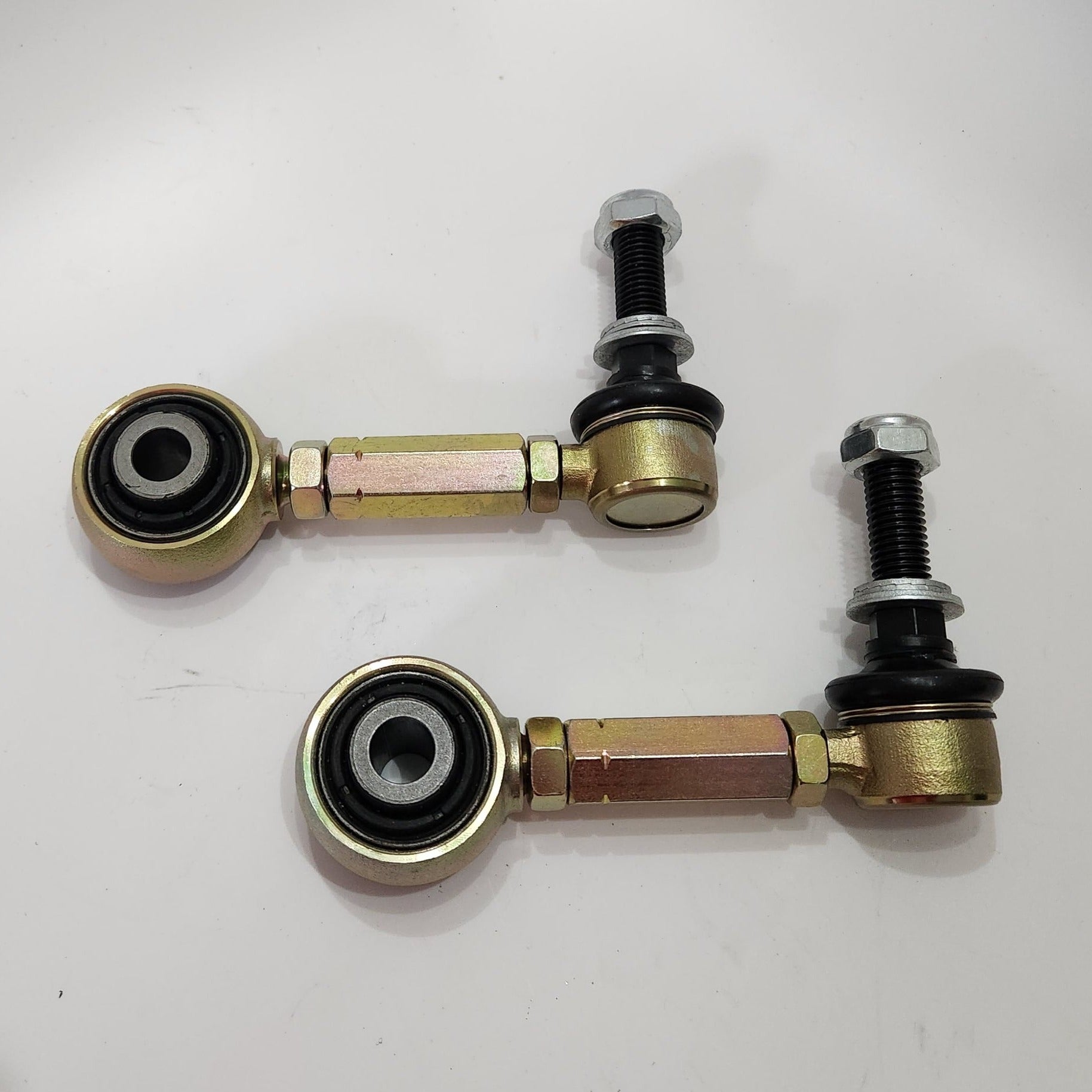 Universal Adjustable Drop Link Ends (Pair) – Fit Front, Rear, Left Or Right – ROADNUTZ Brand