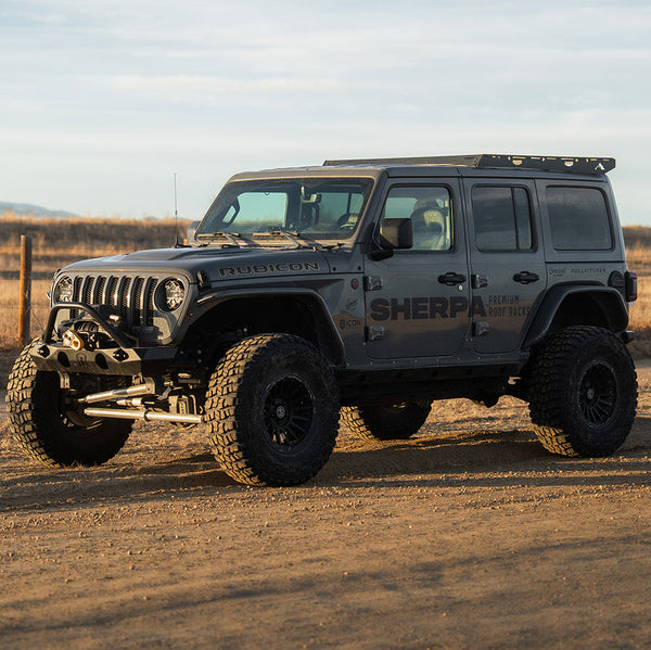 Wrangler JLU Quick Detach HD Half Rack (2018+)