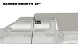 The Rainier Shorty (2024+ Tacoma Camper Roof Rack)