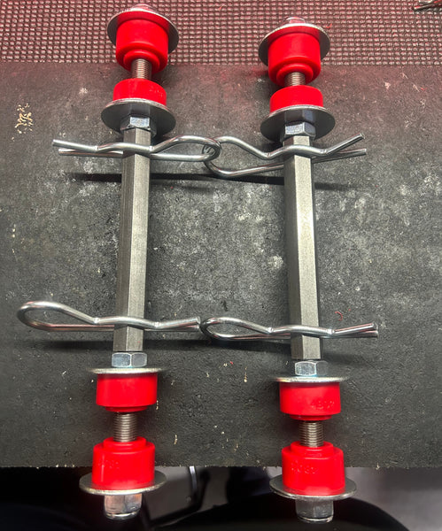 (Type 3) Straight Link Quick Disconnect Sway Bar Links For Trucks, SUVs and More.