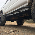 1996-2002 4Runner Rock Sliders - Raw Steel