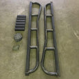 1996-2002 4Runner Rock Sliders - Raw Steel