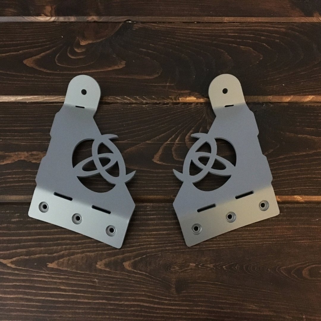 96-02 4Runner / 96-04 Tacoma 42" Curved Light Bar Brackets - Devil Horn