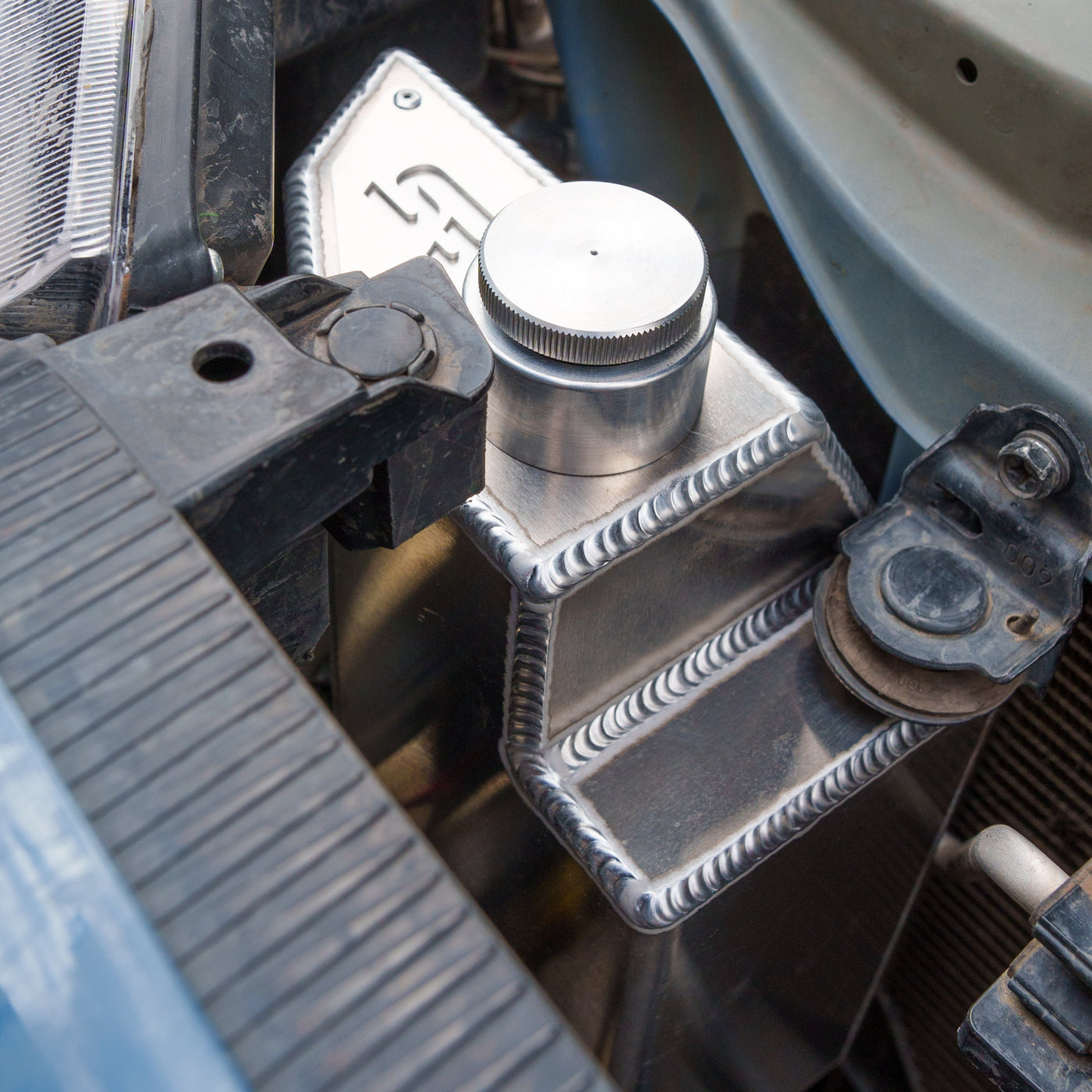 5th Gen 4Runner (14-23) Aluminum Washer Fluid Relocation Reservoir