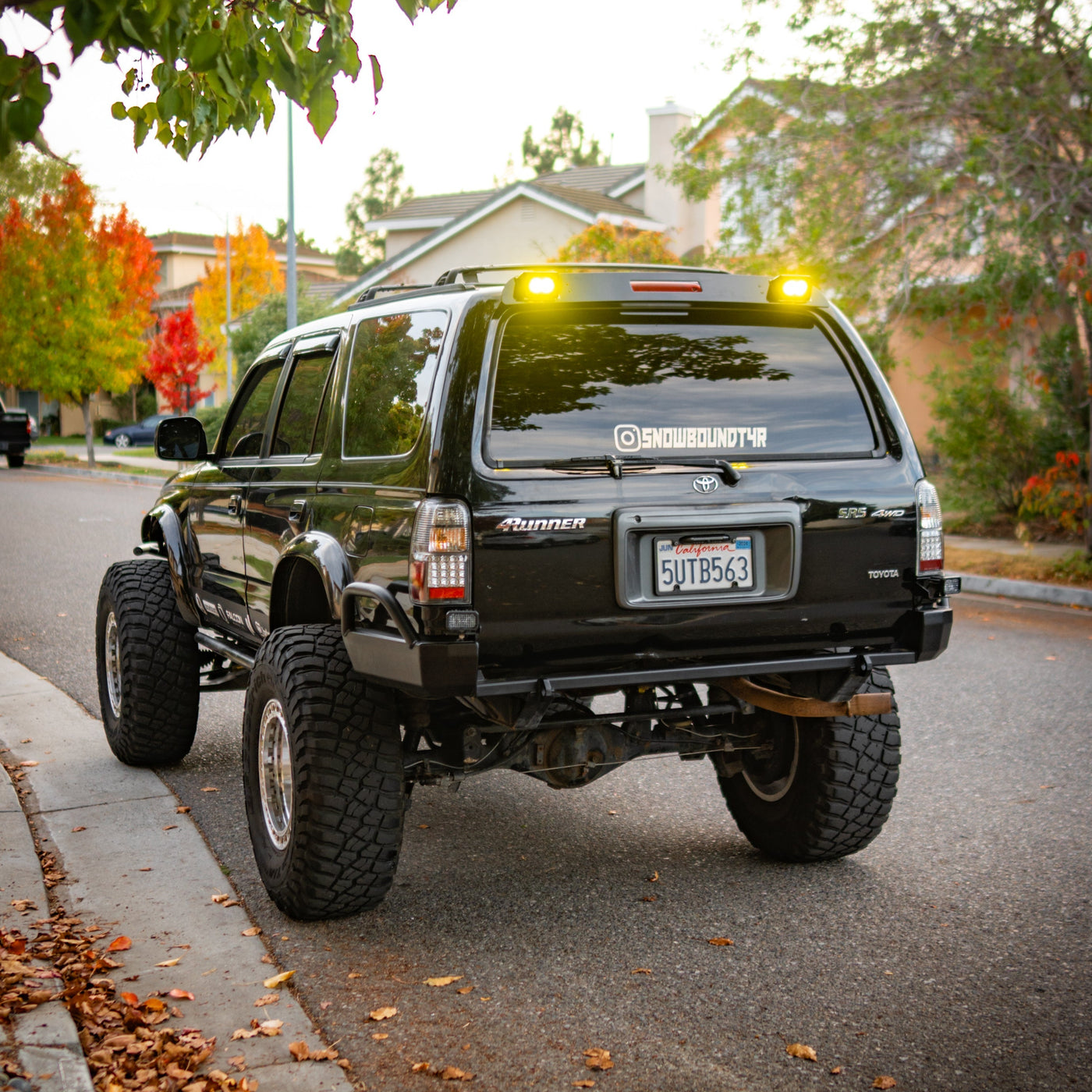 Spoiler with Integrated Baja Designs S2 Chase Lights - 3rd Gen 4Runner (96-02)