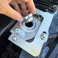 Aluminum Washer Fluid Relocation Reservoir - 3rd Gen 4Runner/1st Gen Tacoma