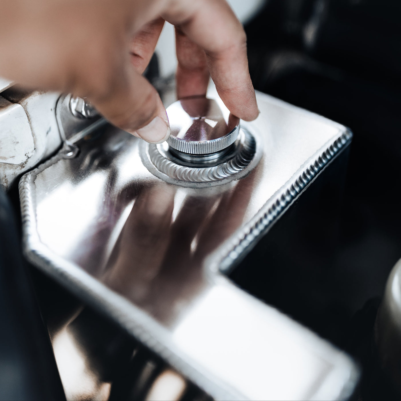 GX 470 (03-09) Aluminum Washer Fluid Relocation Reservoir