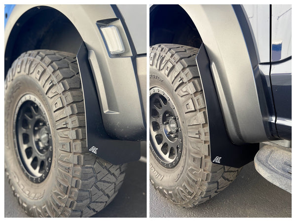 2021-2026 Ford Raptor Mid Mud Flaps