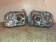 05-07 Sequoia, 05-06 Tundra LED Retrofit Headlights - Colorchange Halos