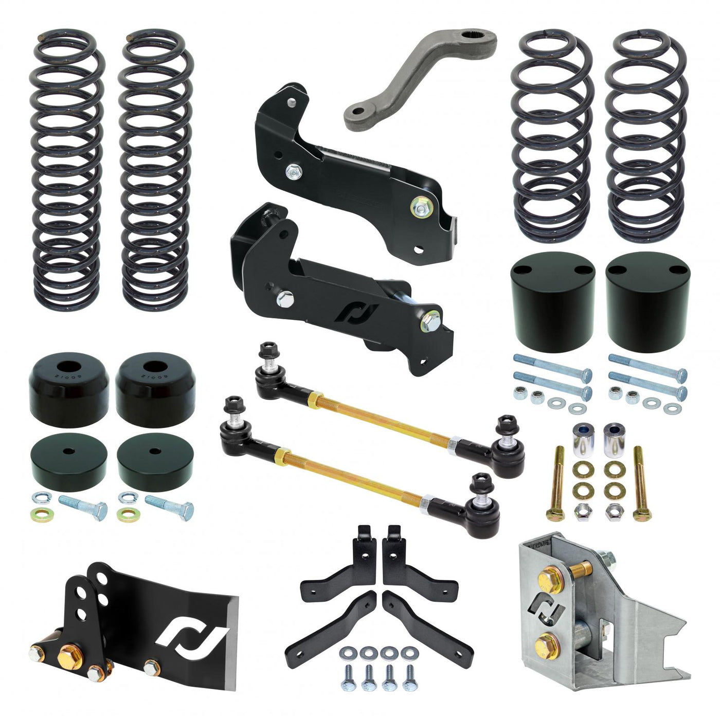 RJ-JK4DR0-103 - RockJock JK Unlimited (4D) Driver Lift Kit (4 in. Lift)