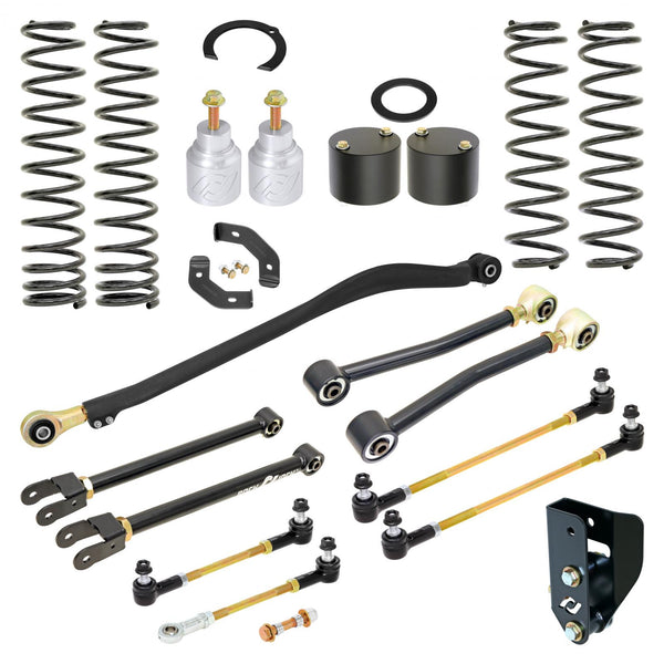 RJ-JLD000-101 - RockJock Sport Edition JL EcoDiesel Suspension System (3.5 In. Lift)