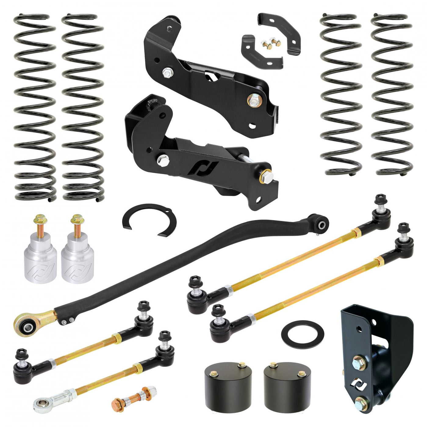 RJ-JLD000-103 - RockJock JL EcoDiesel Driver Lift Kit (3.5 In. Lift)