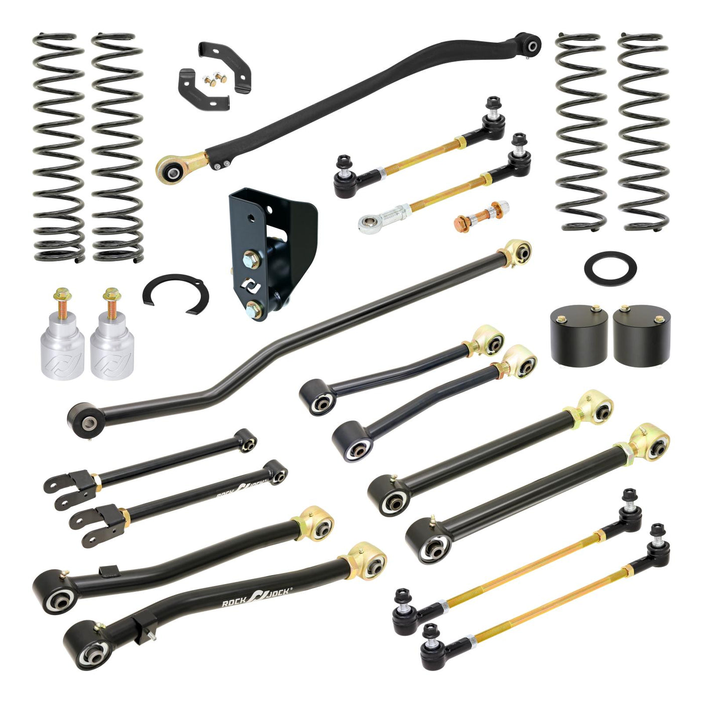 RJ-JLD001-101 - RockJock Pro Edition JL EcoDiesel Suspension System (3.5 In. Lift)