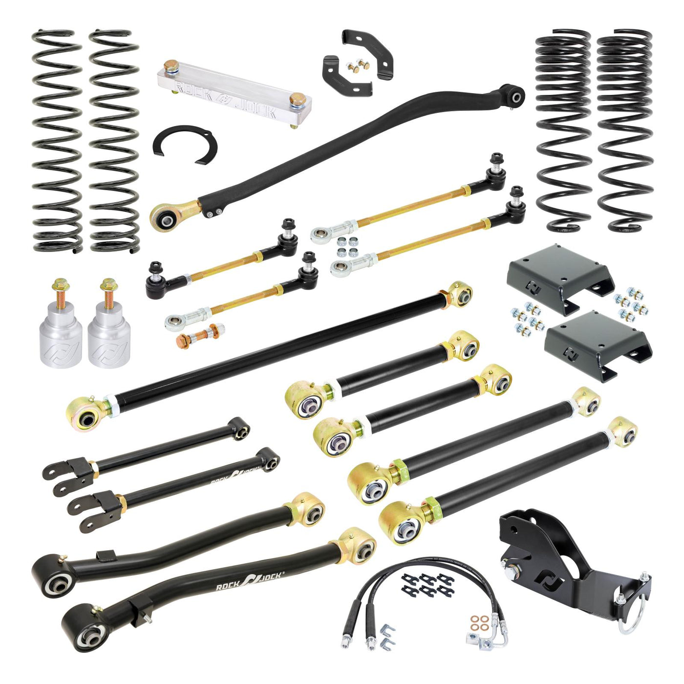 RJ-JTD001-101 - RockJock Pro Edition JT EcoDiesel Suspension System (3.5 in. Lift)