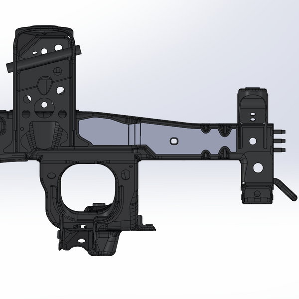 Front Frame Gussets (05-23 Tacoma)