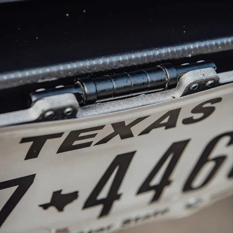 Flip-Up License Plate Bracket - Universal