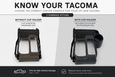 1st Gen Tacoma Center Console Molle Panel 1995 - 2004