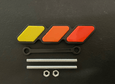 Toyota Tri-Color Grille Badge