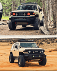 2007-2014 FJ Cruiser LED Retrofit Headlights - Switchback Halos