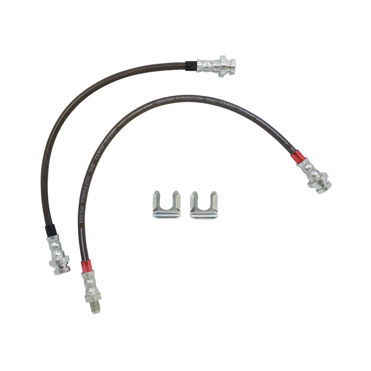 01-02 3rd Gen 4Runner Rear Extended Brake Lines (w- Traction Control ...