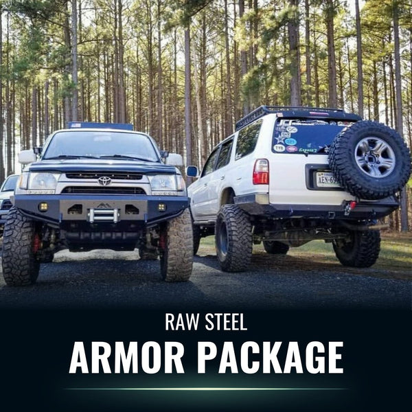 パーツ 4runner 96-02 4Runner Open Wing Hybrid Front Bumper - DIY KIT – Yota