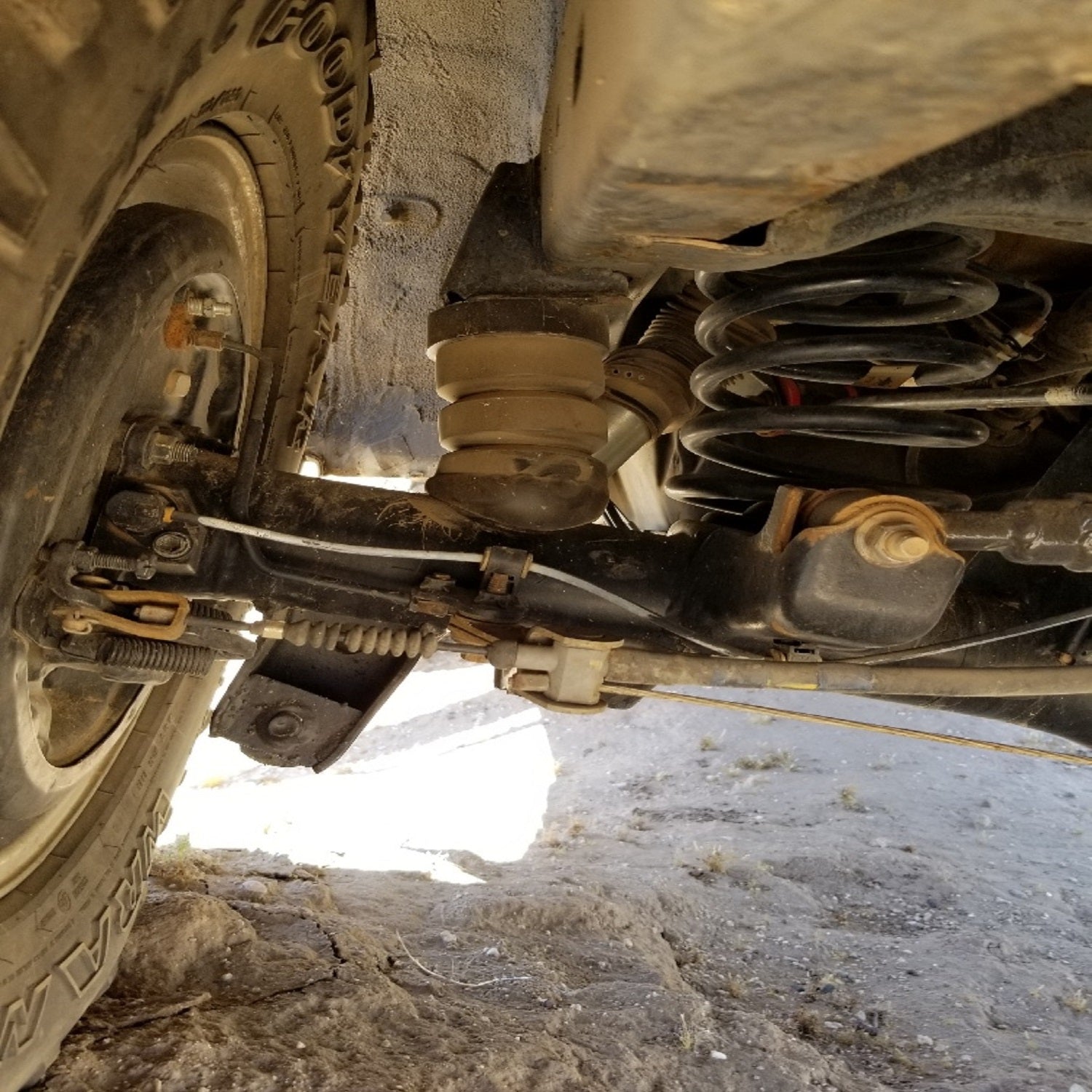 Toyota Land Cruiser Prado 90 3.0 TD Shock absorber dust cover and bump stops - 125 hp Diesel 92 kW 1996 - 2002 1KZ-TE